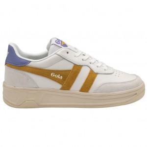 Gola Classics Topspin Sneakers Bílé Levandule CZ | MNOZ-40953