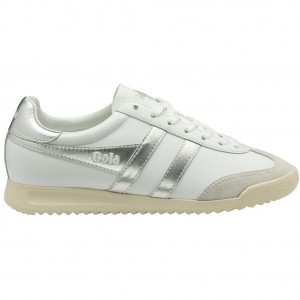 Gola Classics Torpedo Mirror Sneakers Bílé Stříbrné Bílé CZ | AHQN-25671