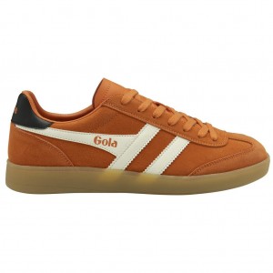 Gola Classics Viper Sneakers Oranžové Bílé Černé CZ | QWVM-24780