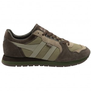 Gola Made in England - 1905 Ranger Engineered Garment Sneakers Hnědé Hnědožlutý CZ | TZLW-16380