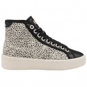 Gola Vegan Classics Baseline High Safari Pure Shoes Černé CZ | HCNB-69034