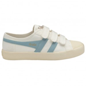 Gola Vegan Classics Coaster Strap Sneakers Bílé Blankyt CZ | NEIF-50396