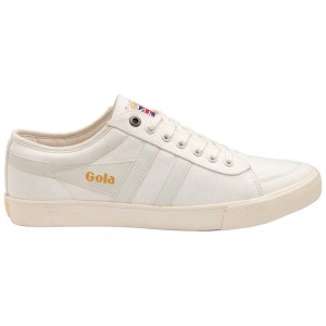 Gola Vegan Classics Comet Plimsoll Sneakers Bílé Bílé CZ | BQYR-15709