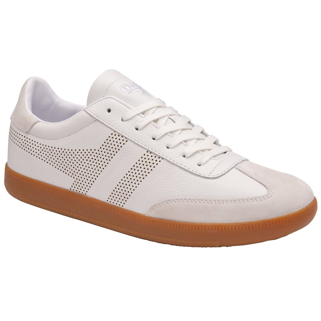 Gola Classics Ace Leather Sneakers Bílé CZ | XHMU-50361