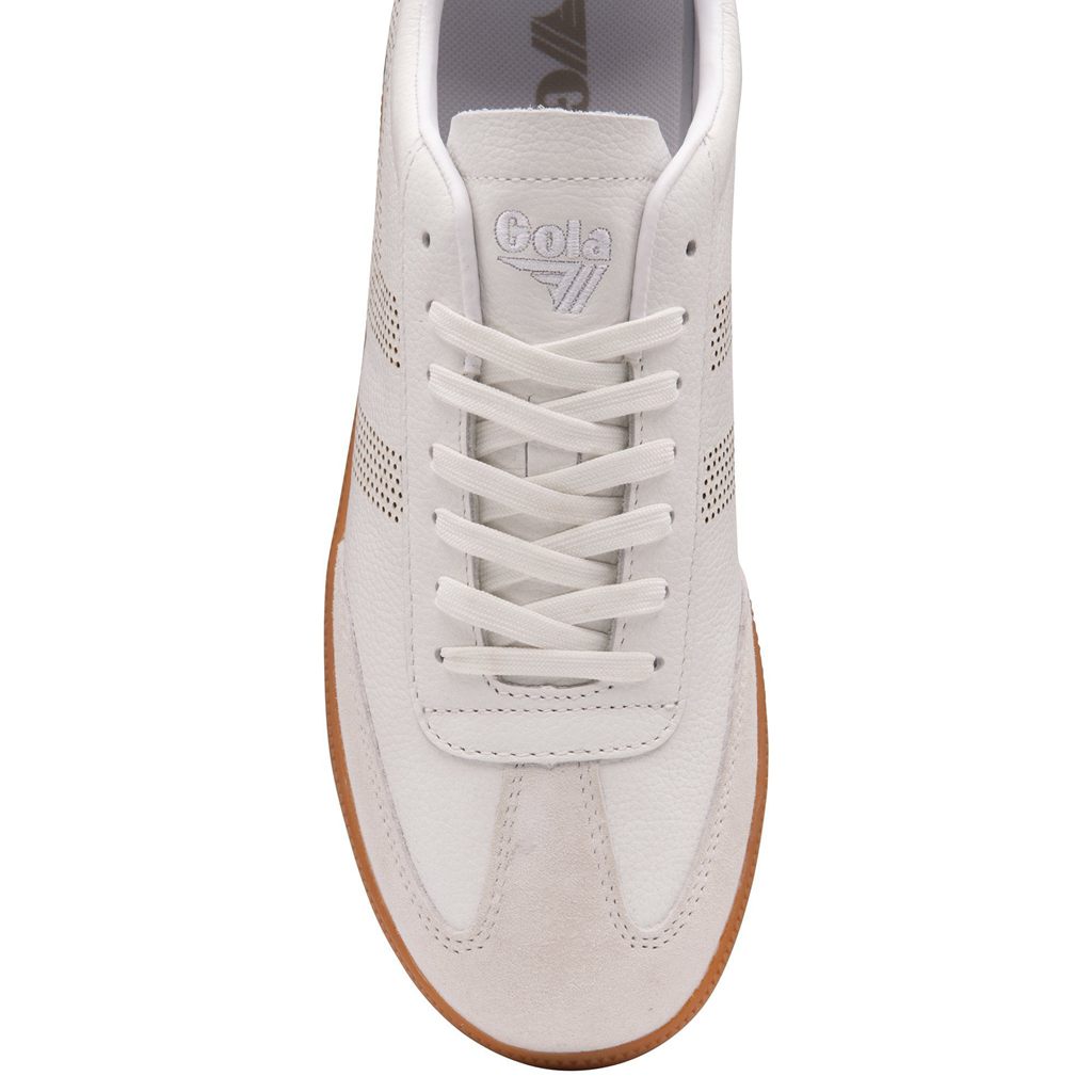 Gola Classics Ace Leather Sneakers Bílé CZ | XHMU-50361