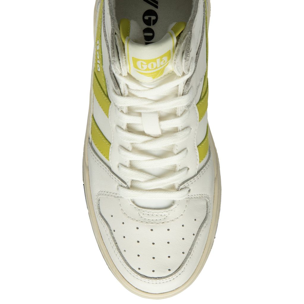 Gola Classics Allcourt High Sneakers Bílé CZ | WVOQ-01732