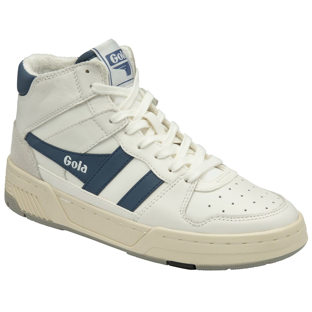 Gola Classics Allcourt High Sneakers Bílé CZ | KFQU-05629