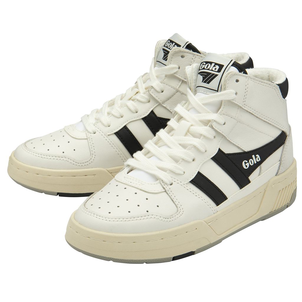 Gola Classics Allcourt High Sneakers Bílé Černé CZ | LTZS-91603