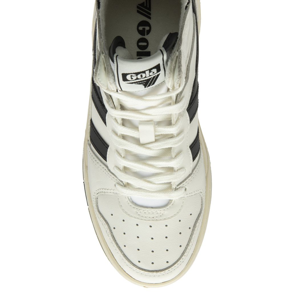 Gola Classics Allcourt High Sneakers Bílé Černé CZ | LTZS-91603