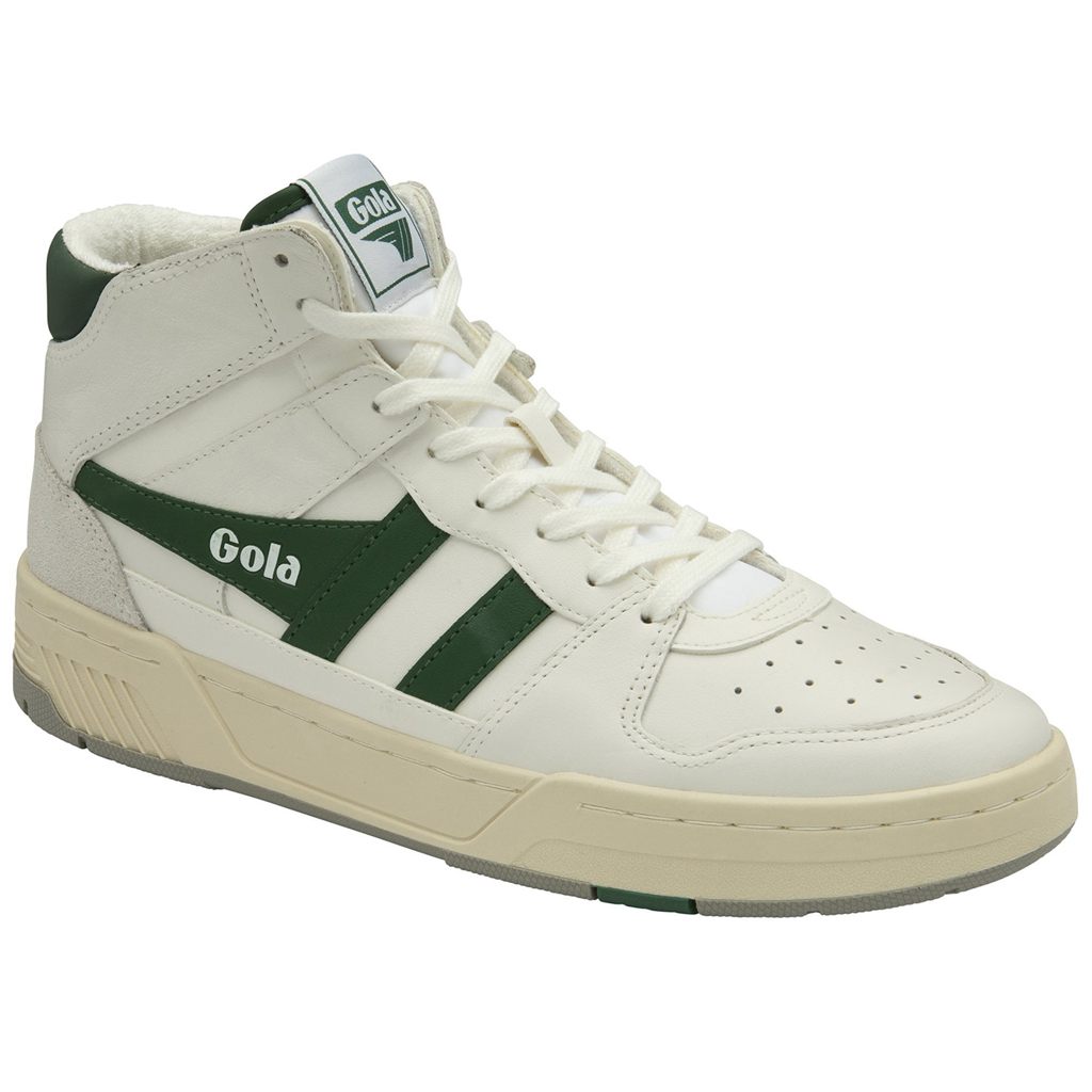 Gola Classics Allcourt High Sneakers Bílé Zelene CZ | HYJG-56120