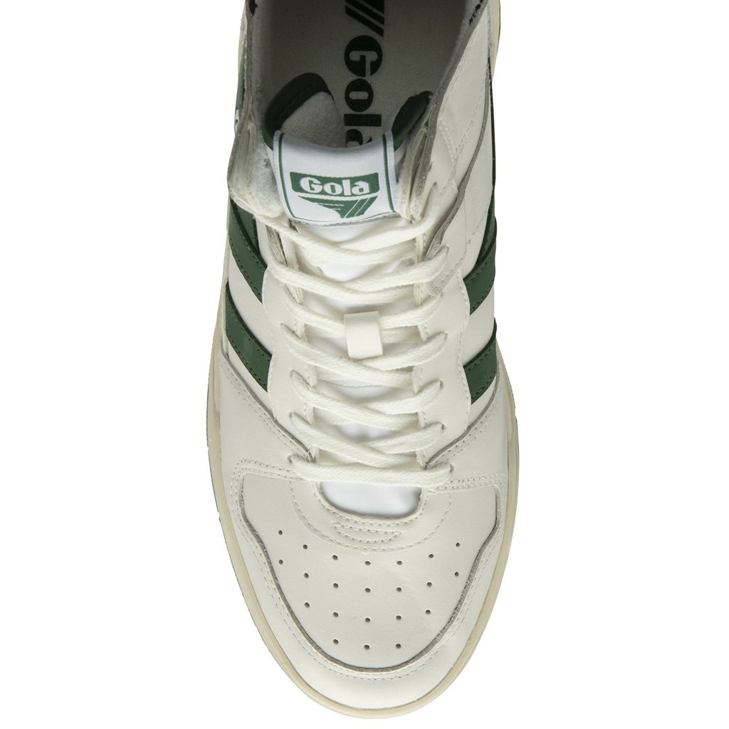 Gola Classics Allcourt High Sneakers Bílé Zelene CZ | HYJG-56120