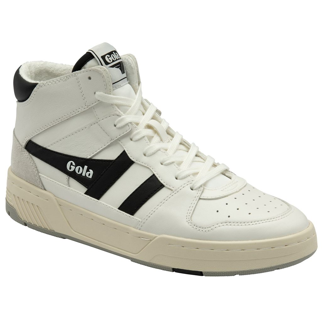 Gola Classics Allcourt High Sneakers Bílé Černé CZ | TBLV-46137