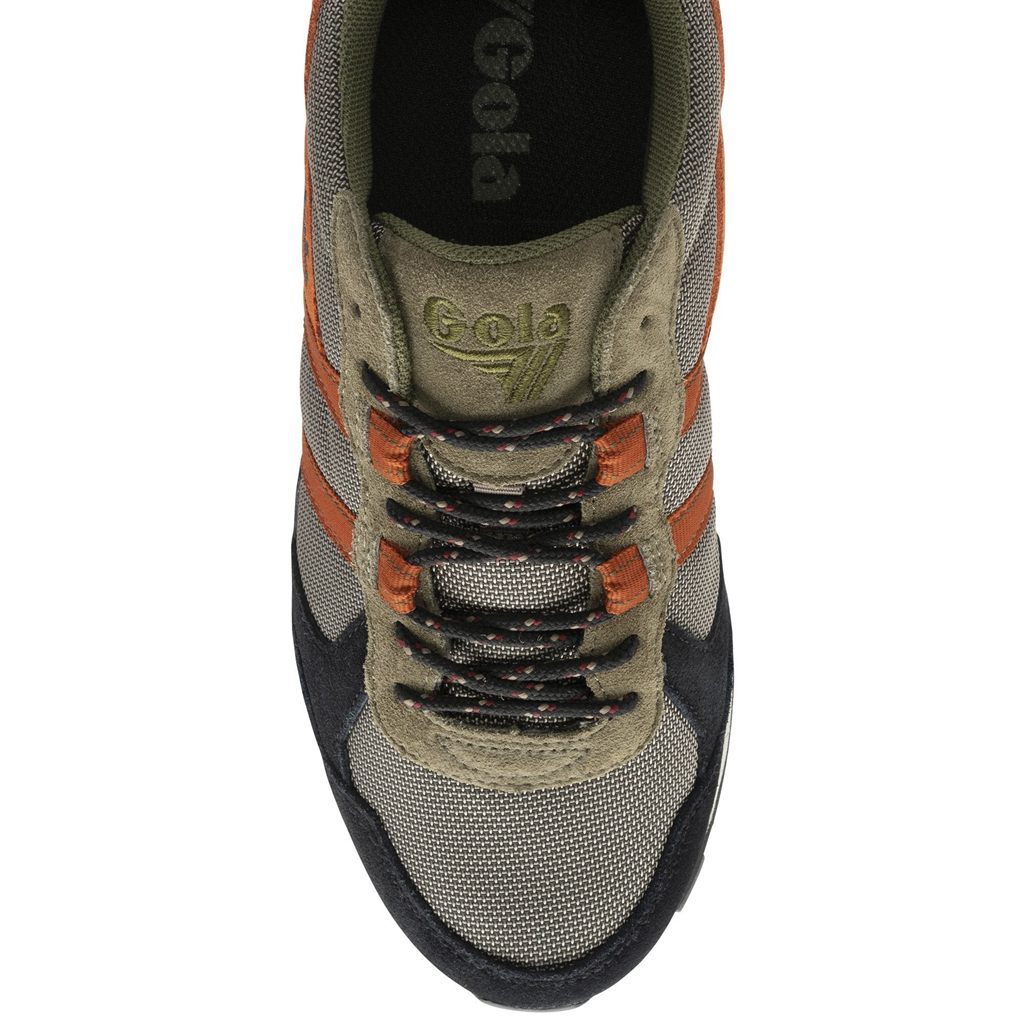 Gola Classics Altitude Sneakers Hnědožlutý Černé Oranžové CZ | RDSF-73914