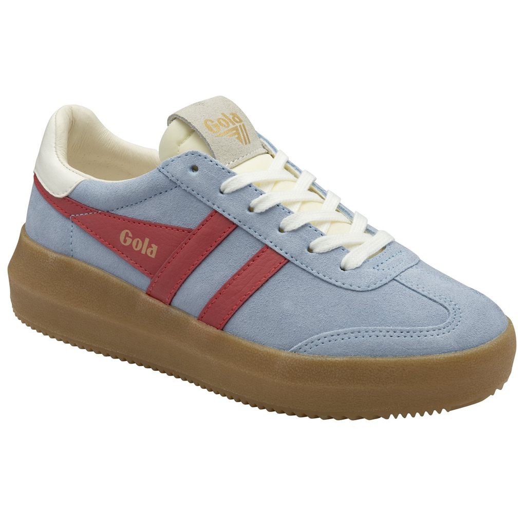 Gola Classics Athena Sneakers Koralove Bílé CZ | ZLBT-14957