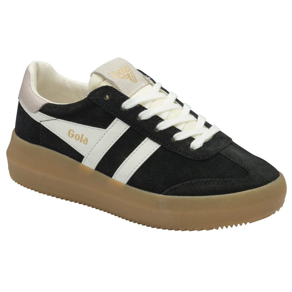 Gola Classics Athena Sneakers Černé Bílé Růžové CZ | MWHP-26875