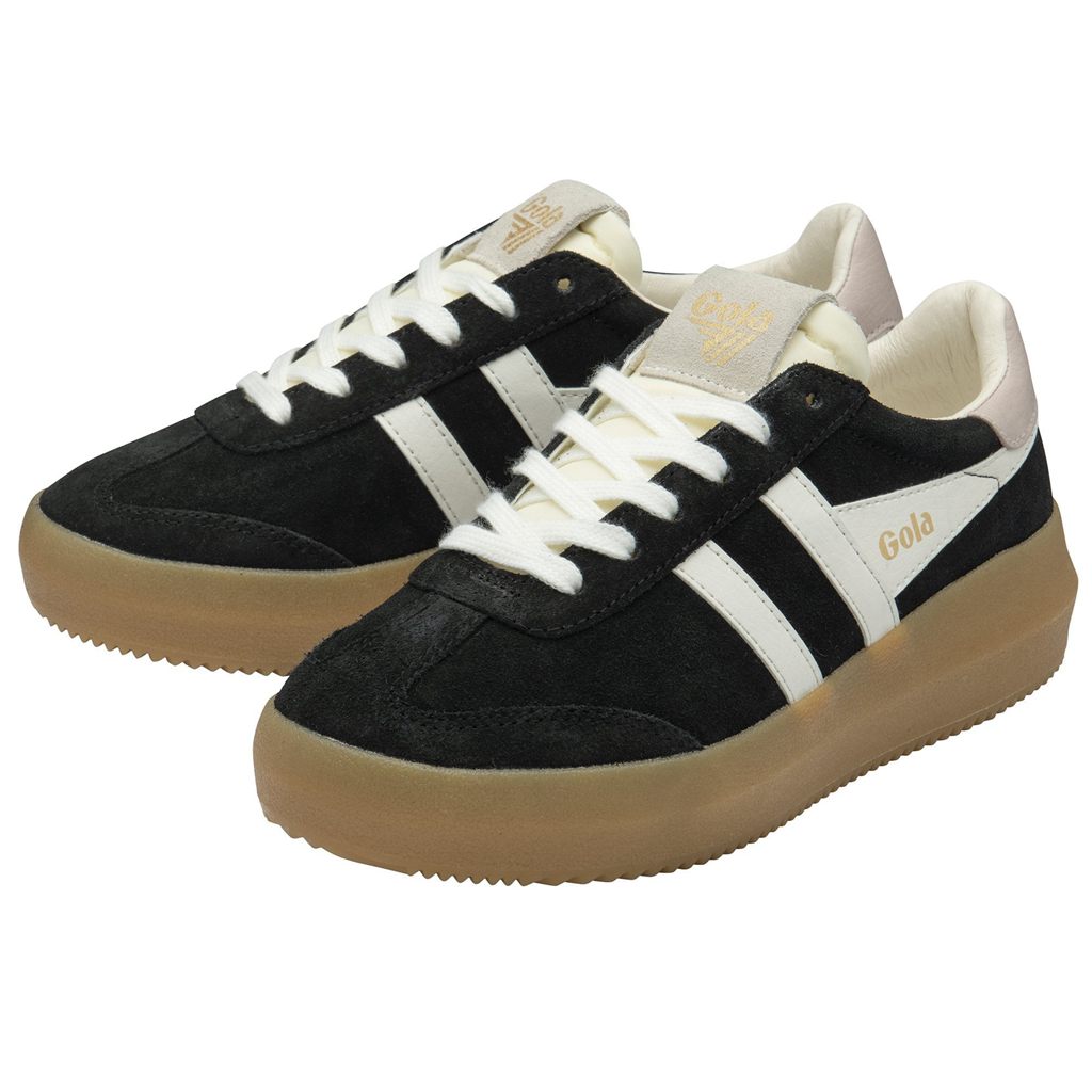 Gola Classics Athena Sneakers Černé Bílé Růžové CZ | MWHP-26875