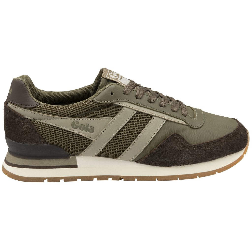 Gola Classics Atlanta Sneakers Hnědožlutý Tmavě Hnědé CZ | LXHU-52368