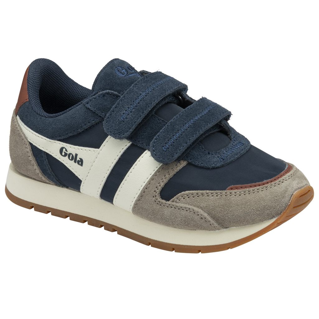 Gola Classics Austin Strap Sneakers Tmavě Blankyt Bílé CZ | QKRD-58349