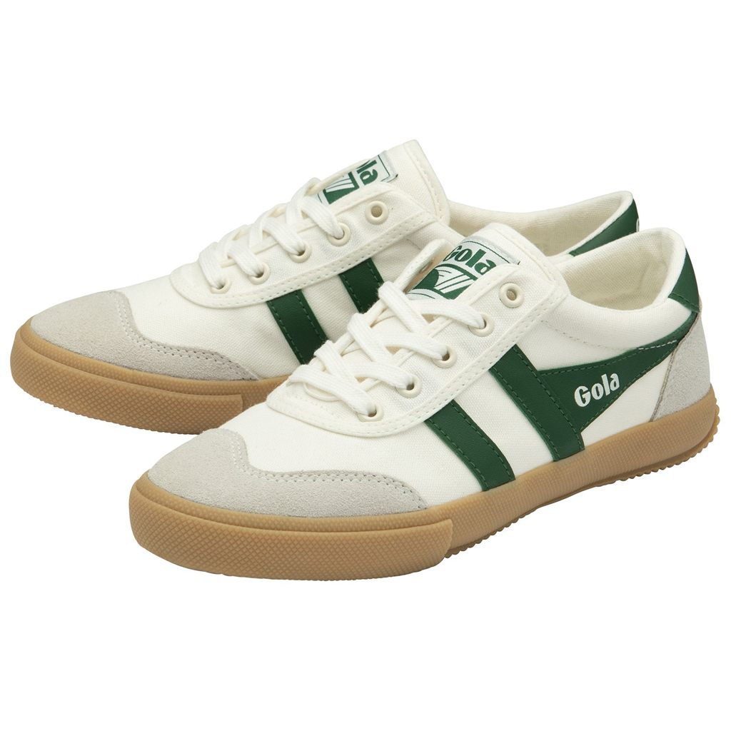 Gola Classics Badminton Plimsoll Sneakers Bílé Zelene CZ | NKWG-63401