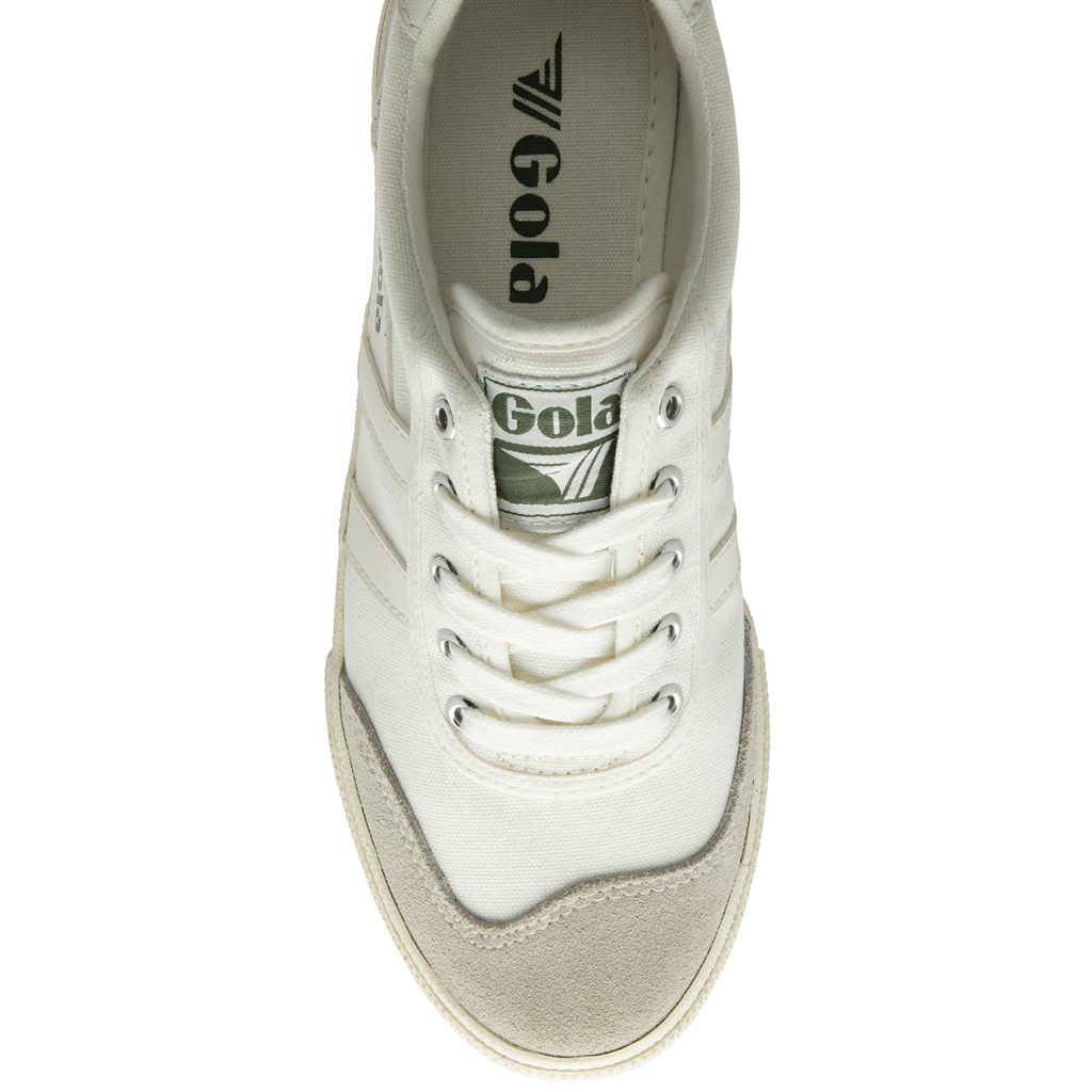 Gola Classics Badminton Plimsoll Sneakers Bílé CZ | VMJA-57049