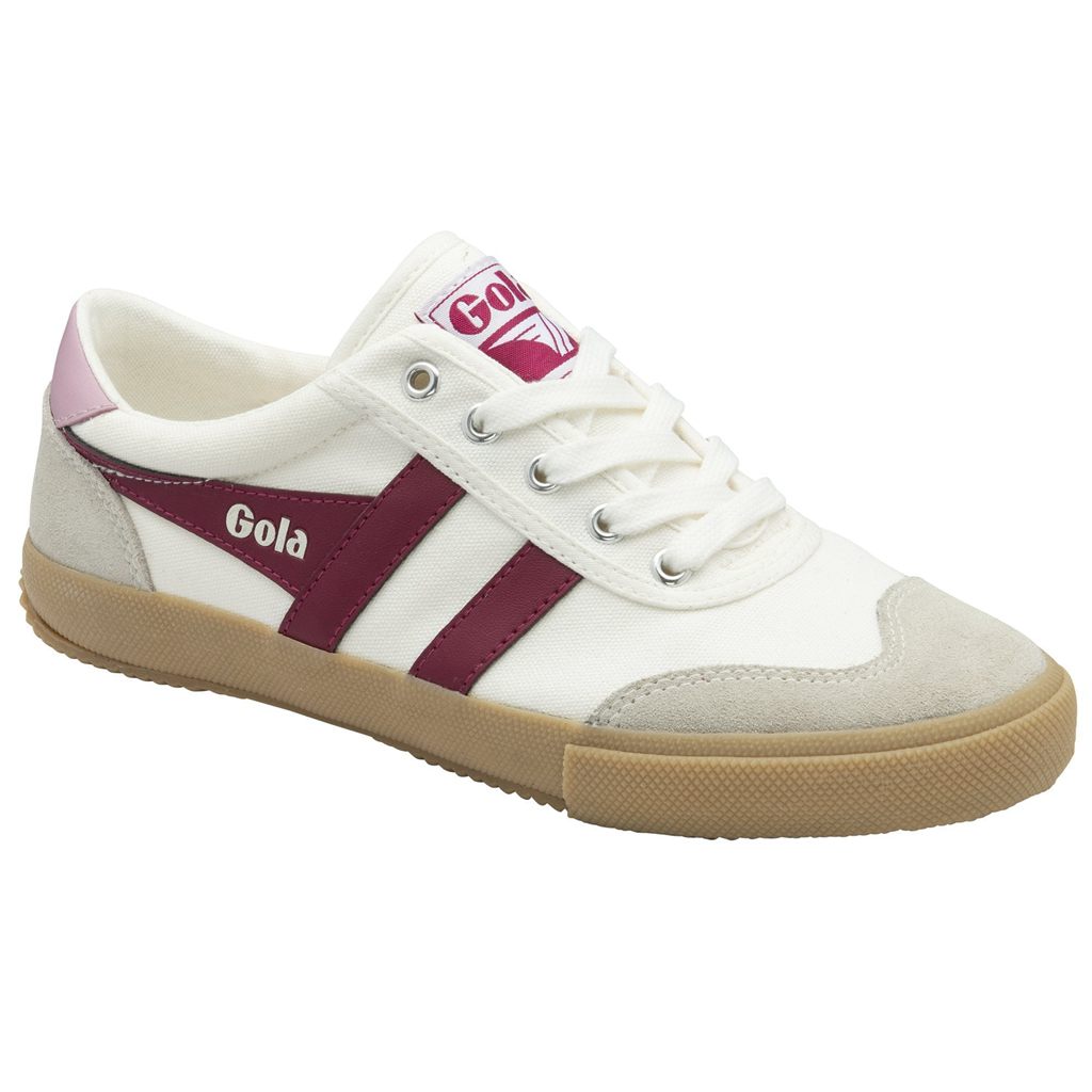 Gola Classics Badminton Plimsoll Sneakers Bílé CZ | FXLD-09387