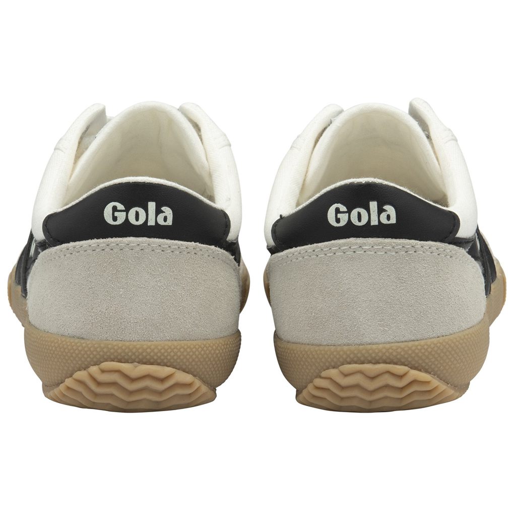 Gola Classics Badminton Plimsoll Sneakers Bílé Černé CZ | VBGA-26754
