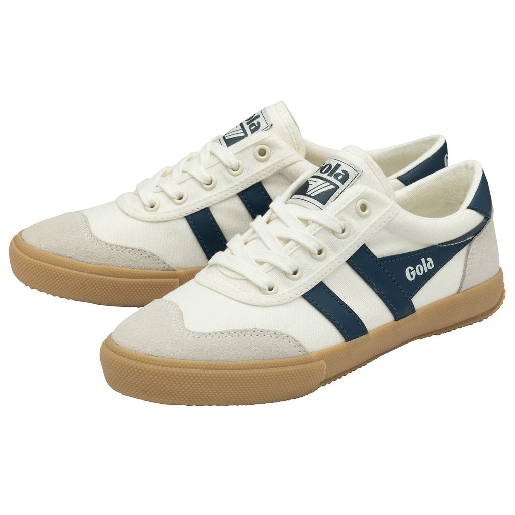 Gola Classics Badminton Plimsoll Sneakers Bílé CZ | QKXZ-49708