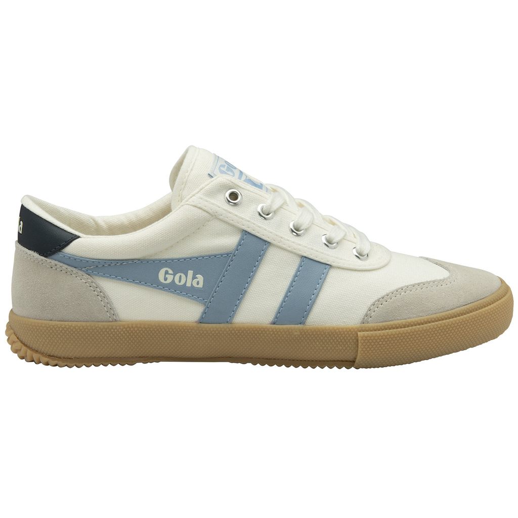 Gola Classics Badminton Plimsoll Sneakers Bílé Tmavě Blankyt CZ | EZJY-16590