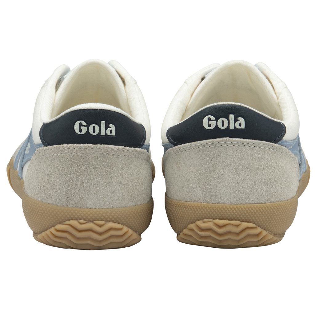 Gola Classics Badminton Plimsoll Sneakers Bílé Tmavě Blankyt CZ | EZJY-16590