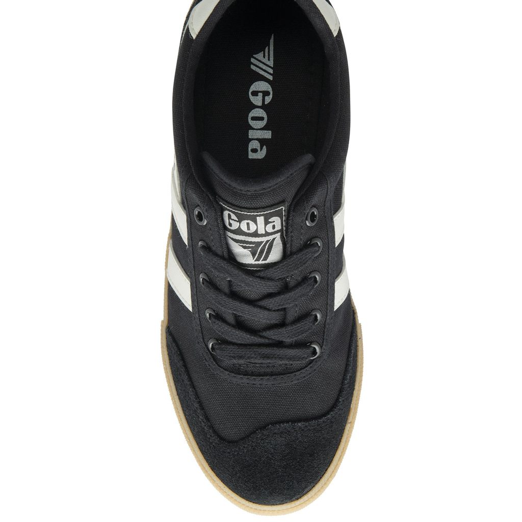 Gola Classics Badminton Plimsoll Sneakers Černé Bílé CZ | EBKX-31786