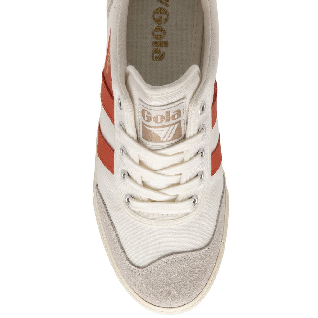 Gola Classics Badminton Plimsoll Sneakers Bílé CZ | OWLJ-97801