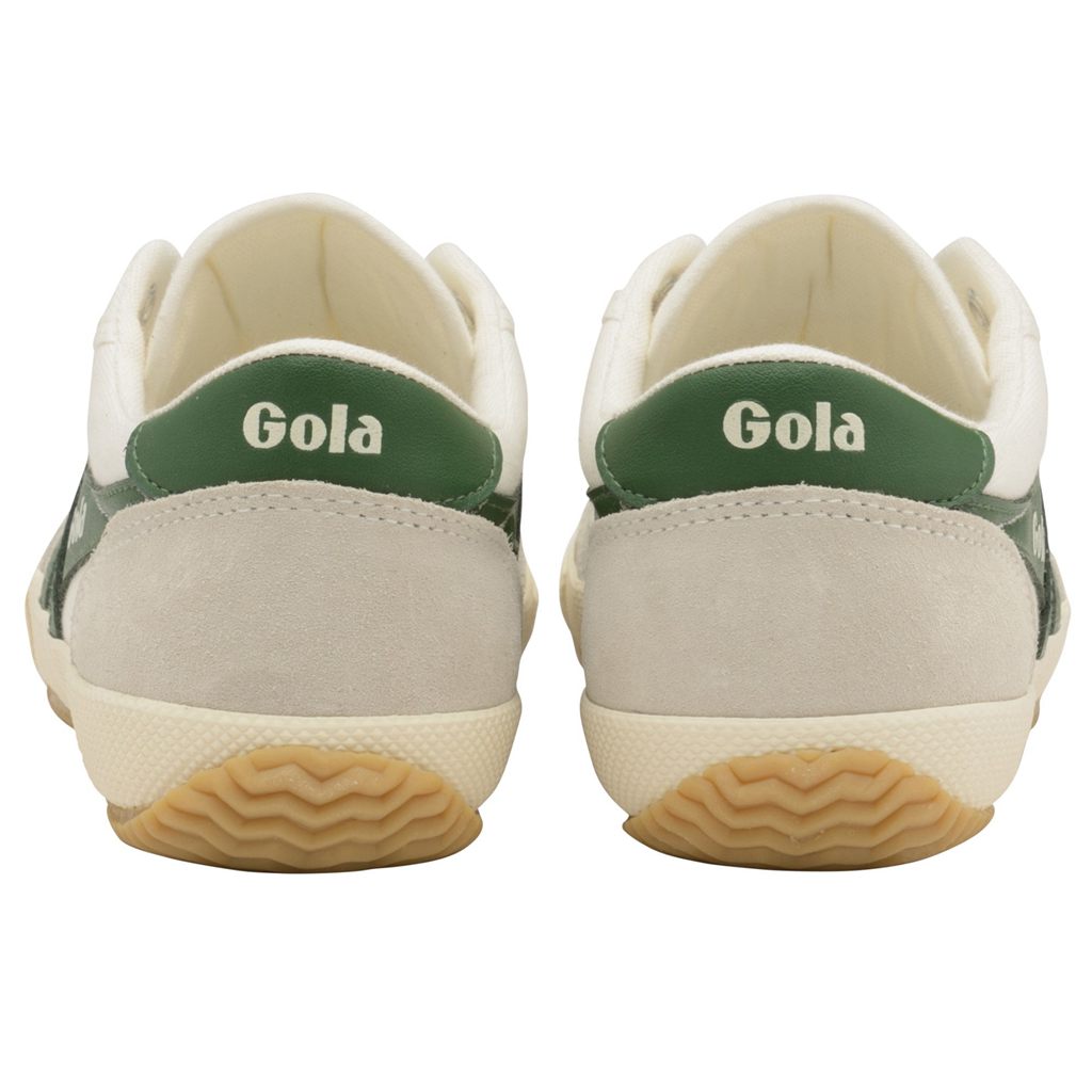 Gola Classics Badminton Plimsoll Sneakers Bílé Zelene CZ | MWAF-87925