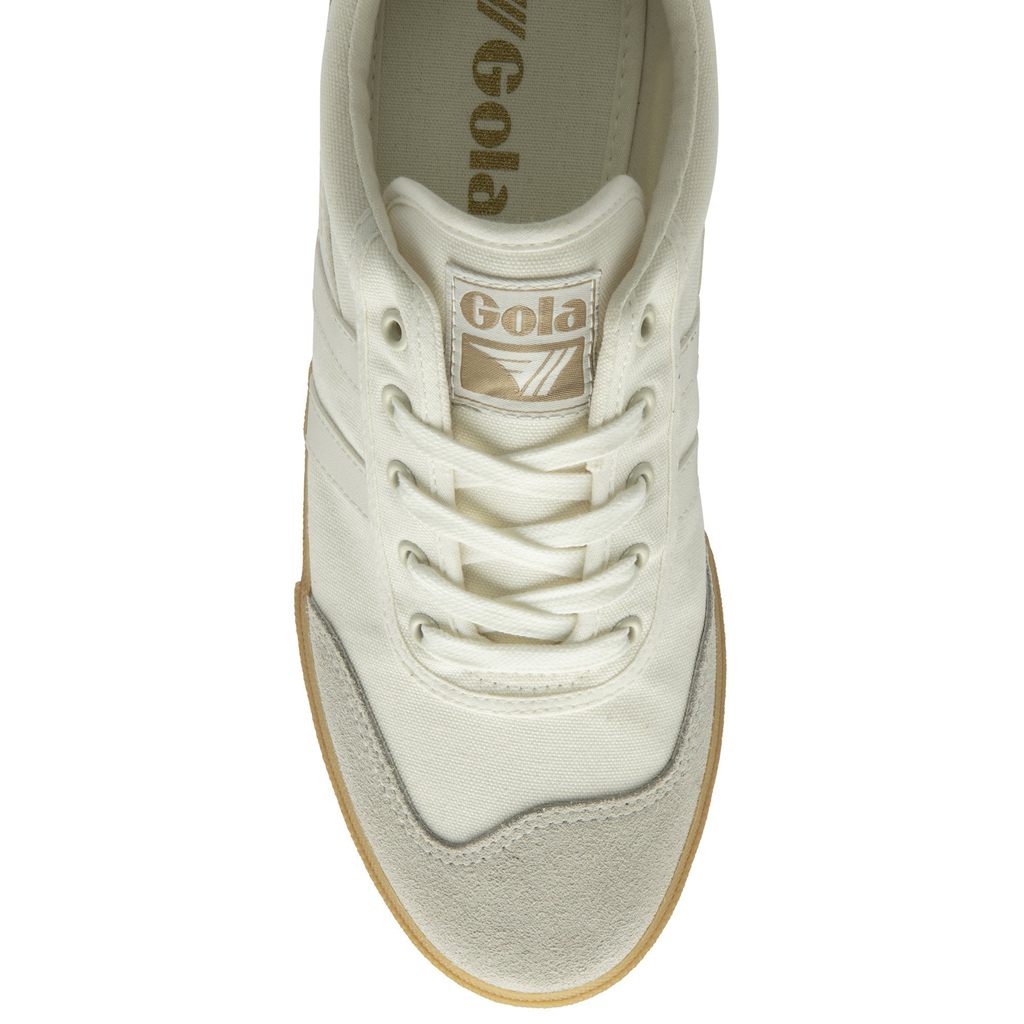 Gola Classics Badminton Plimsoll Sneakers Bílé CZ | XJWT-42901