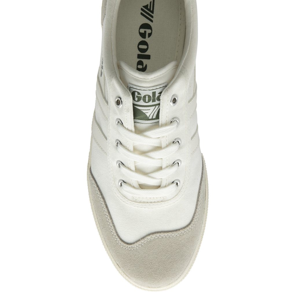 Gola Classics Badminton Plimsoll Sneakers Bílé CZ | ZRDI-26031