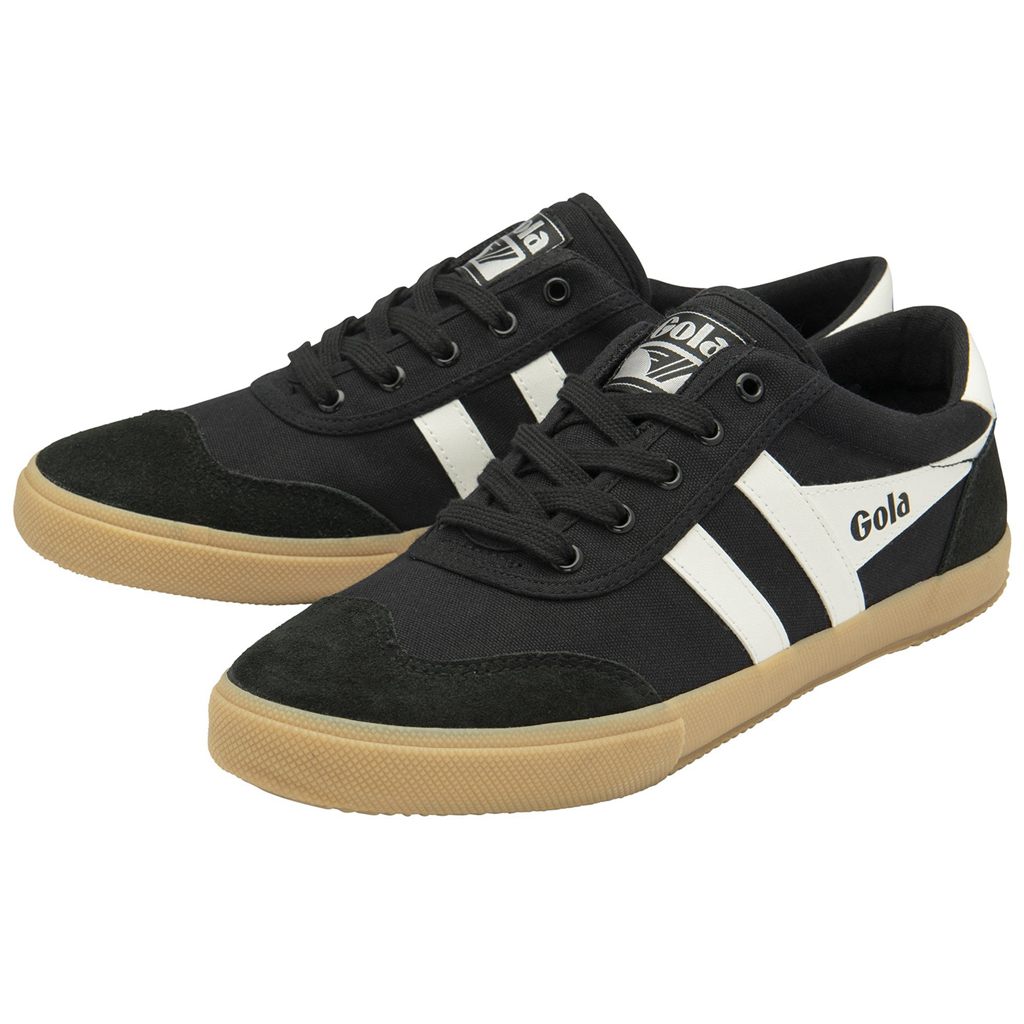 Gola Classics Badminton Plimsoll Sneakers Černé Bílé CZ | EMHX-21605