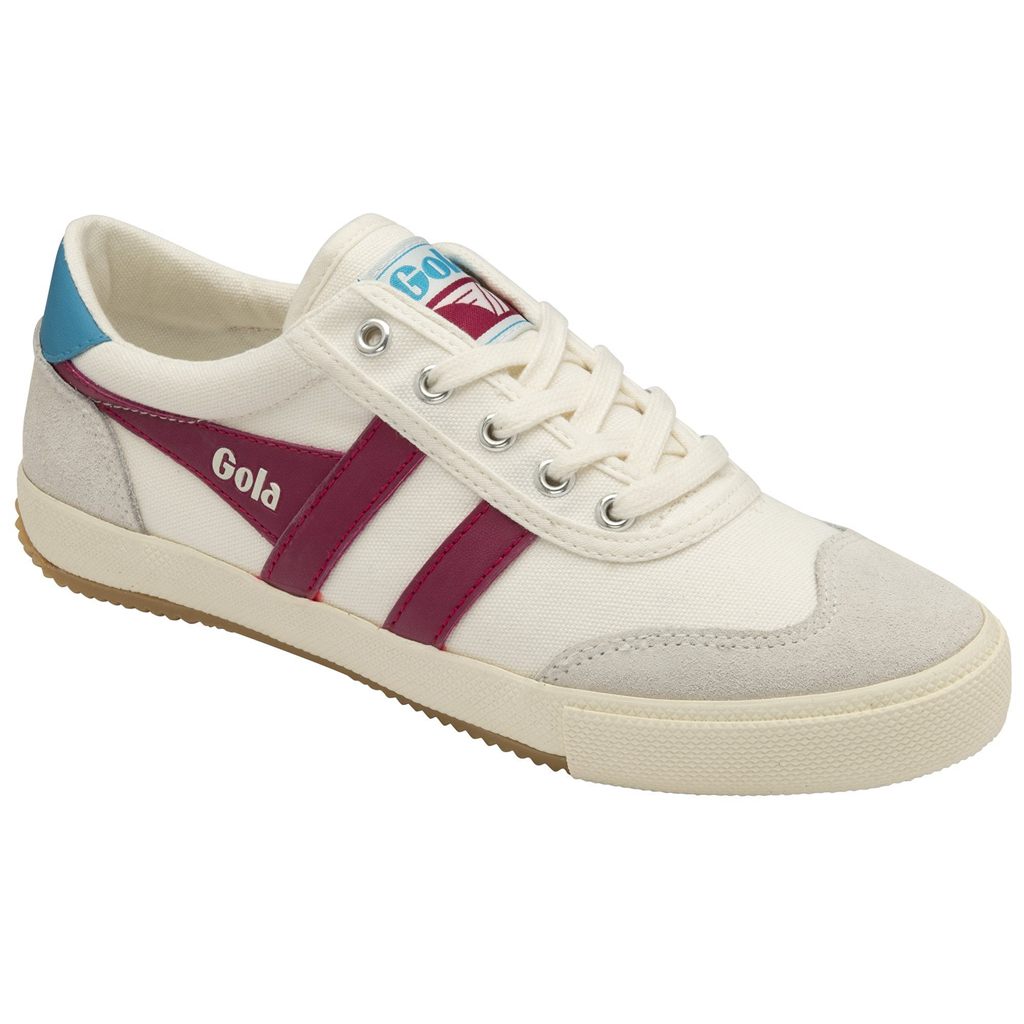 Gola Classics Badminton Sneakers Bílé Fuchsie CZ | FKZA-15829