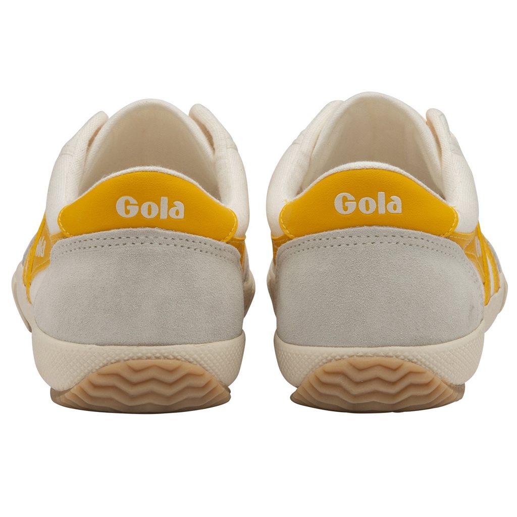 Gola Classics Badminton Sneakers Bílé CZ | PWAF-68309