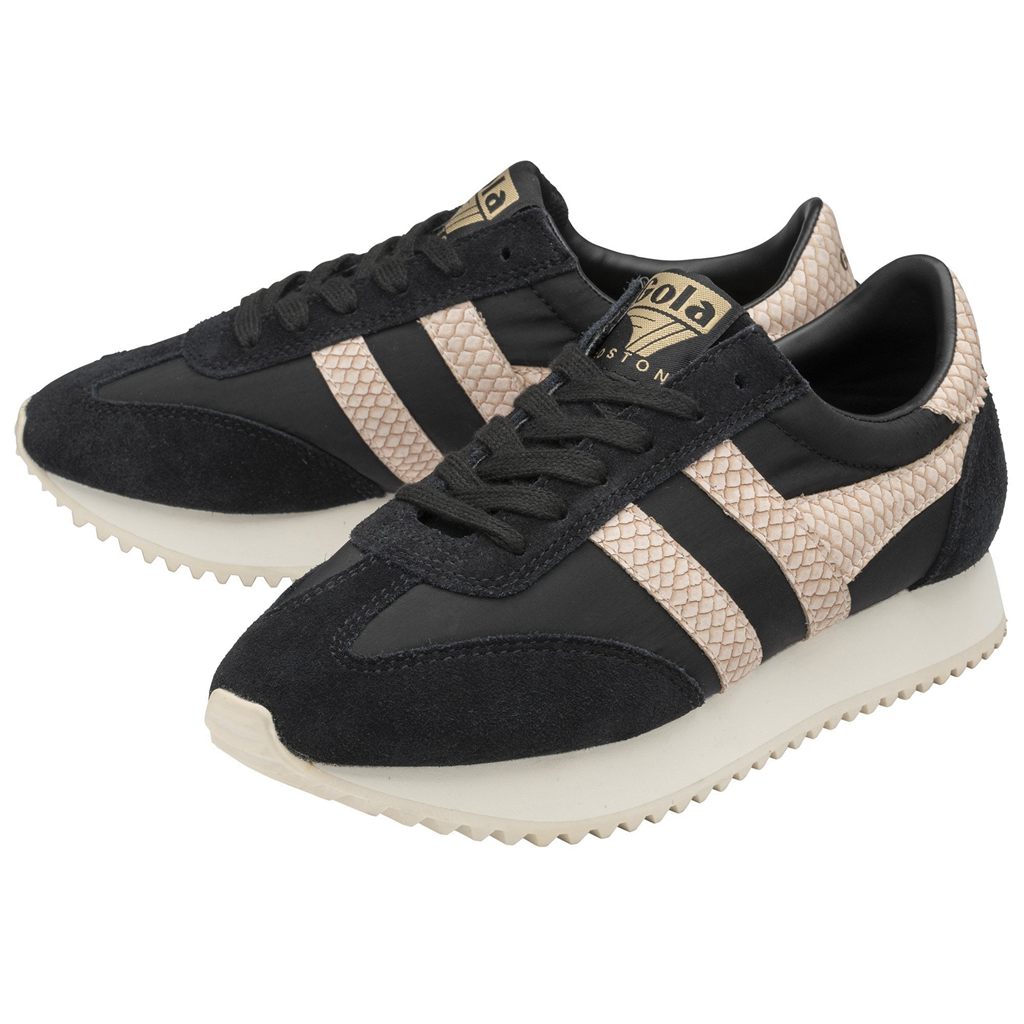 Gola Classics Boston '78 Snake Sneakers Černé Růžové CZ | JLVU-26374