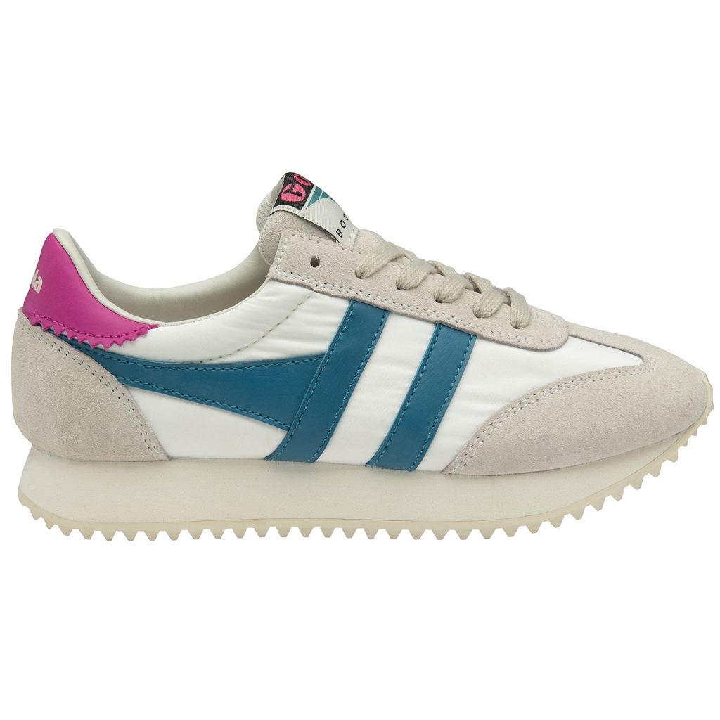 Gola Classics Boston '78 Sneakers Bílé Fuchsie CZ | GKOL-20768