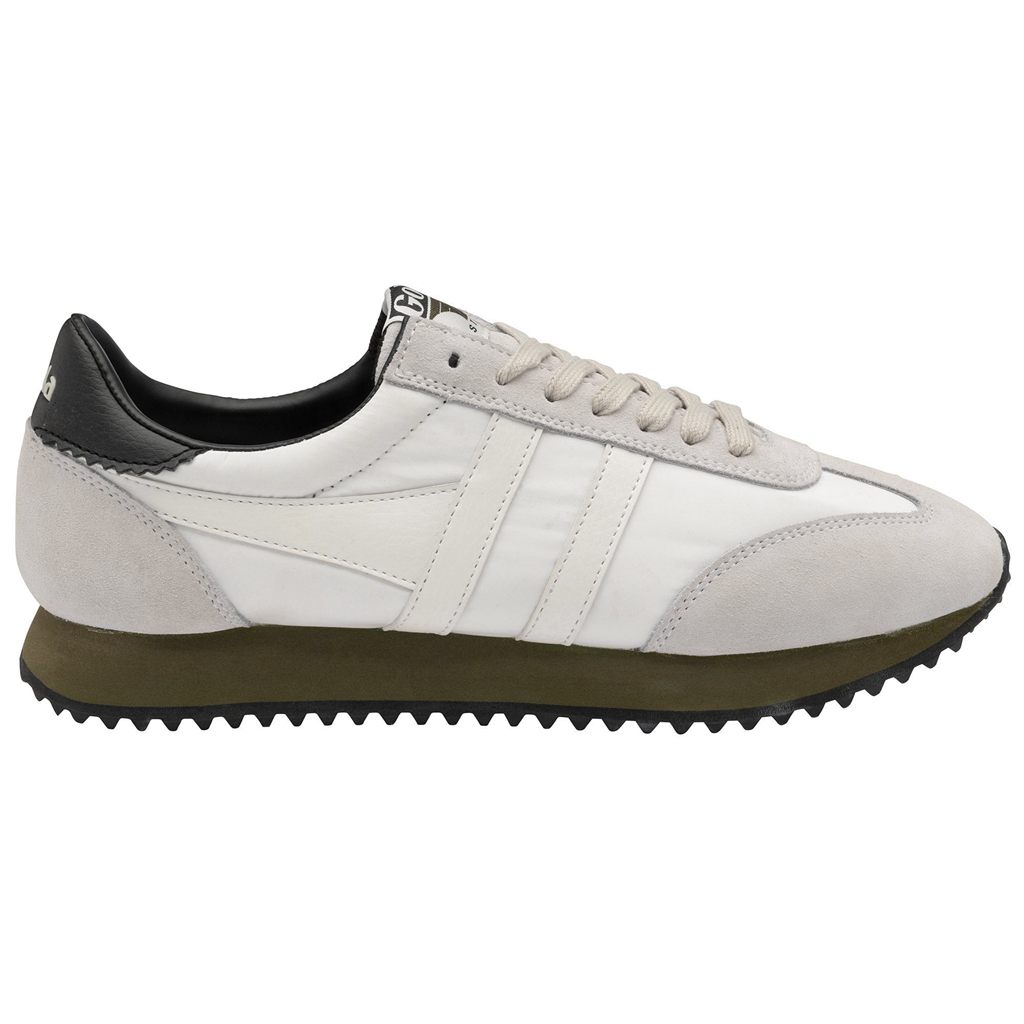 Gola Classics Boston '78 Sneakers Bílé Hnědožlutý Černé CZ | UFGM-01932