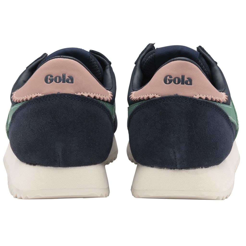 Gola Classics Boston '78 Sneakers Tmavě Blankyt Zelene Koralove Růžové CZ | HYSK-36108