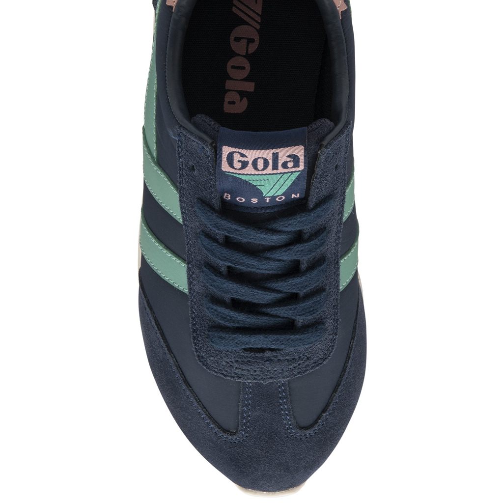 Gola Classics Boston '78 Sneakers Tmavě Blankyt Zelene Koralove Růžové CZ | HYSK-36108