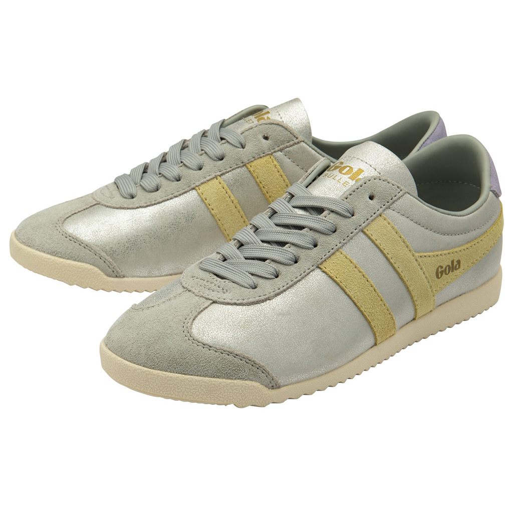Gola Classics Bullet Blaze Sneakers Stříbrné Citrón Levandule CZ | ECXM-38247
