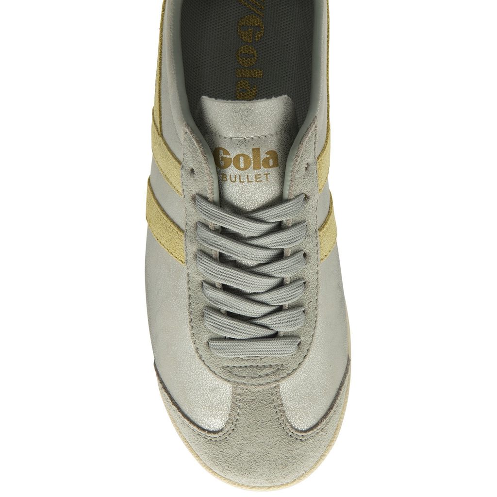 Gola Classics Bullet Blaze Sneakers Stříbrné Citrón Levandule CZ | ECXM-38247