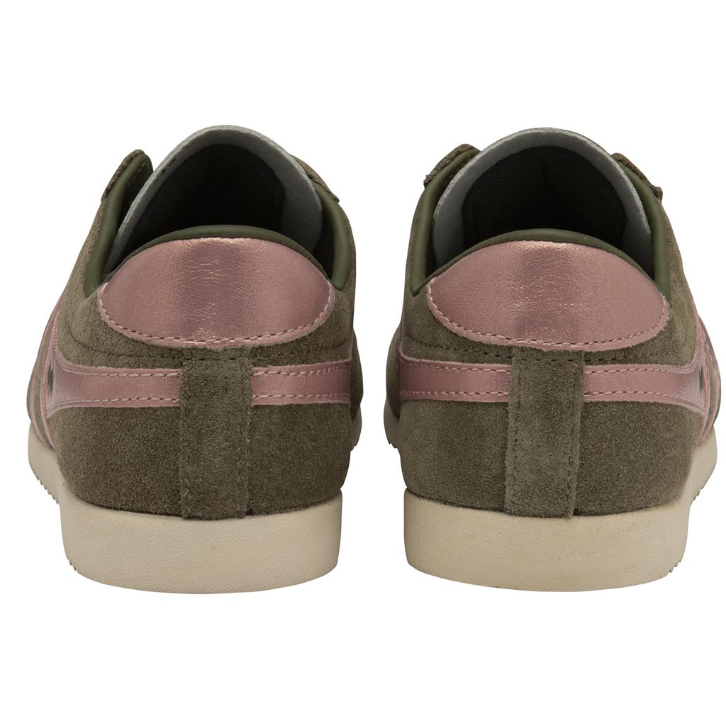Gola Classics Bullet Flame Sneakers Hnědožlutý Růžové CZ | HOUI-90534