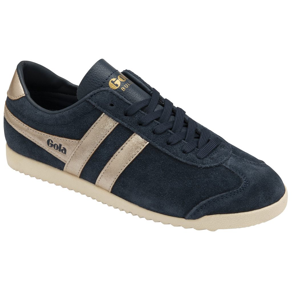 Gola Classics Bullet Flame Sneakers Tmavě Blankyt Růžové Zlaté CZ | VOHF-12450