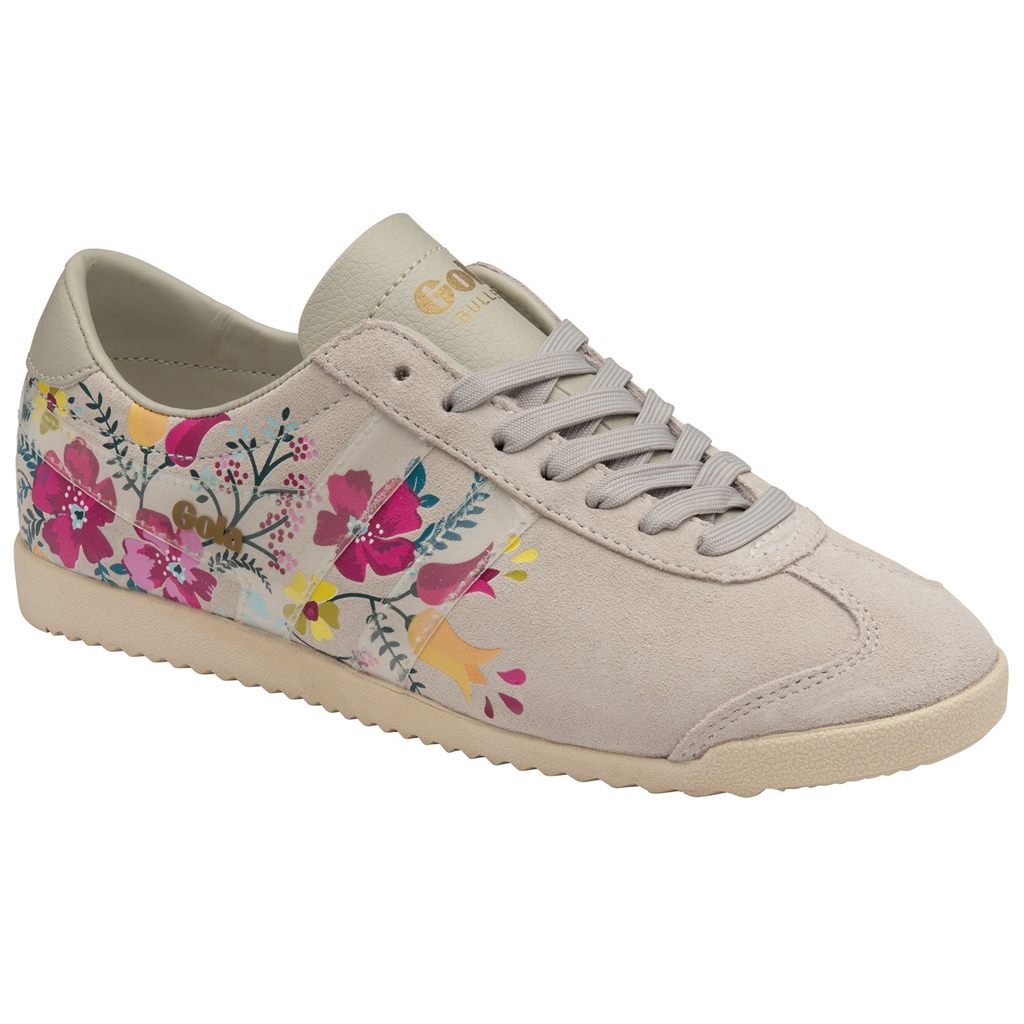 Gola Classics Bullet Floral Sneakers Bílé CZ | ADJU-91280