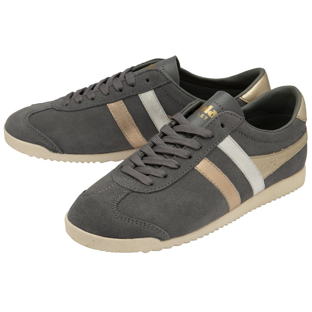 Gola Classics Bullet Mirror Trident Sneakers Stříbrné Zlaté CZ | VIKC-02387
