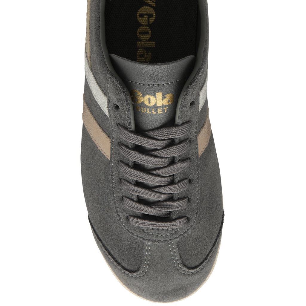 Gola Classics Bullet Mirror Trident Sneakers Stříbrné Zlaté CZ | VIKC-02387