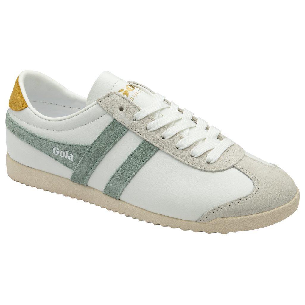 Gola Classics Bullet Pure Sneakers Bílé Zelene CZ | NPDV-94381